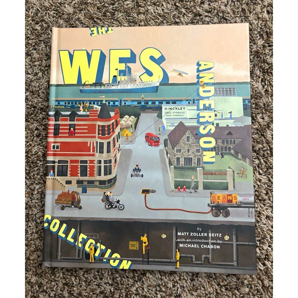 The Wes Anderson Collection Illustrated Hardcover 2013 Matt Zoller Seitz